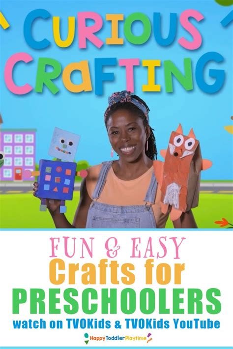 Curious Crafting Creative Crafts For Preschoolers Happy Toddler Playtime