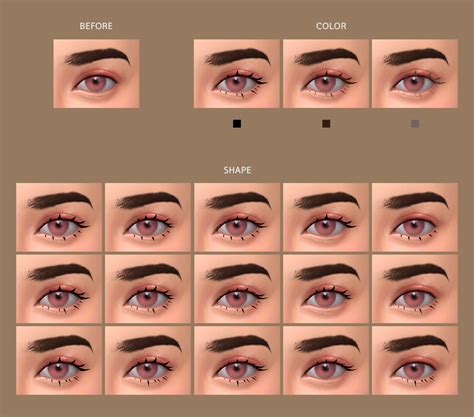 Mmsims Eyelash Maxis Match V3 Mmsims On Patreon Sims 4 Cc Eyes