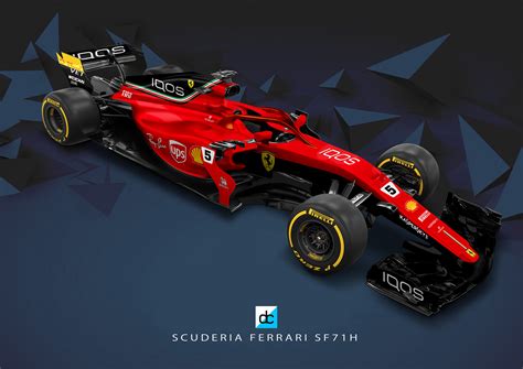 2018 Scuderia Ferrari F1 Concept Liveries Behance