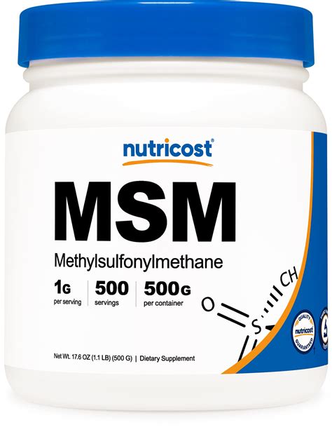 Msm Supplements What Are Their Health Benefits
