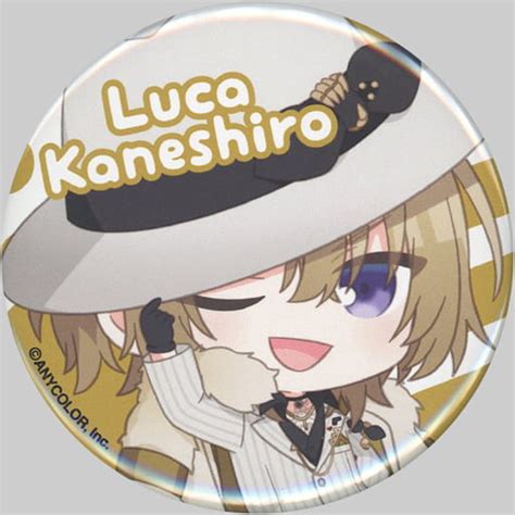 Badge Pins Luca Kaneshiro Metal Badge Virtual Youtuber Nijisanji