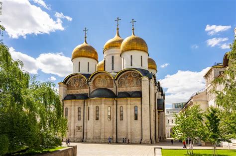 Cathedral Of The Dormition Uspensky Sobor Or Assumption Cathedral Of