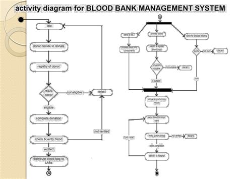 Er Diagram Of Blood Bank Management System