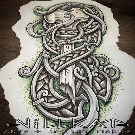 Viking Tattoo Designs Traditional Meme Trends Icons