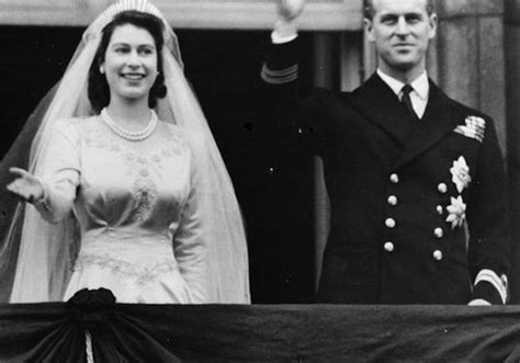 Queen elizabeth ii and her husband, prince philip, have been married since 1947. A Look Back on Queen Elizabeth and Prince Philip's Royal Wedding Day