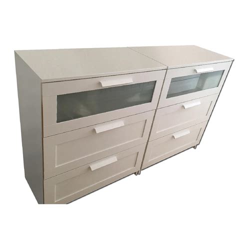 Ikea Storage Cabinet In White Aptdeco