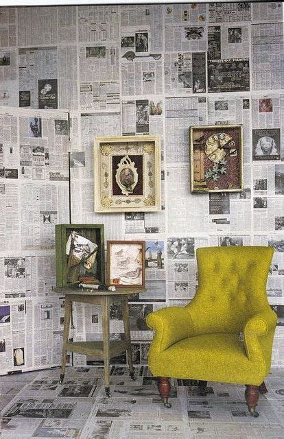 Creative Newspaper Decoration Room Ideas For A Unique Touch
