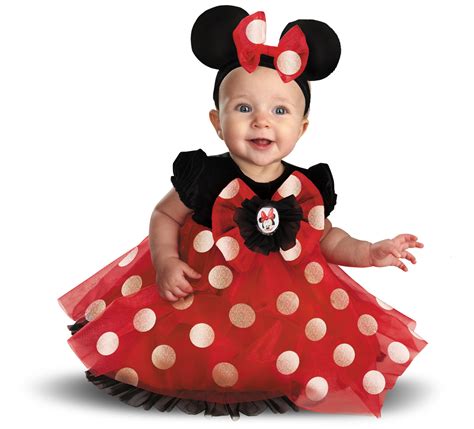 Disney Red Minnie Mouse Infant Costume Partybell Com