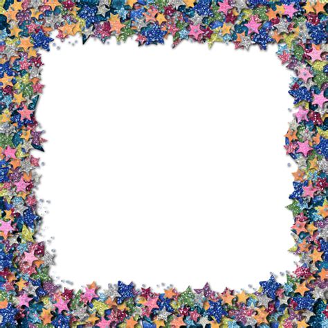 Glitter Star Border By Hggraphicdesigns Star Clipart Free Clipart