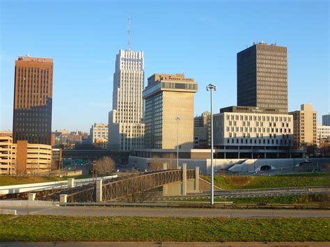 Akron Ohio Skyline 012 Downtown Akron As Viewed From A Flickr