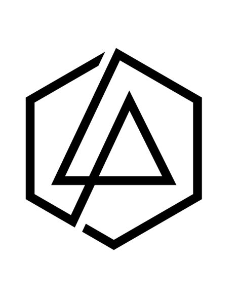 Linkin park logo musical ensemble meteora minutes to midnight, indie band png. Pegatina Linkin Park Logo Hexágono - adhesivosNatos