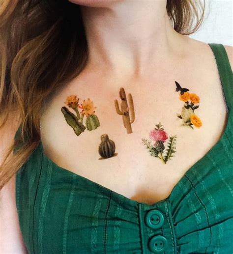 25 Temporary Tattoos For Adults That Prove Impermanent Ink Is Fun At Any Age Vintage Cactus