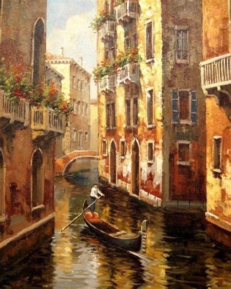 Pin By Montserrat Barquero On Pinturas Venice Painting City Painting