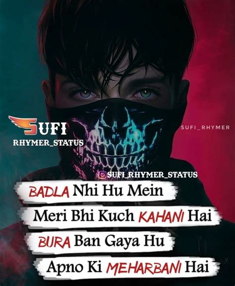 There are various sources to get fun. Real life shayari #shayari #status in 2020 | Attitude ...