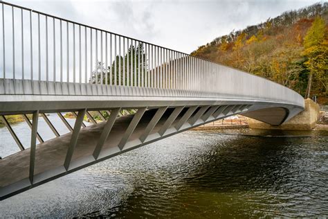 Knight Architects Stainless Steel Bridge Opens In Lake District