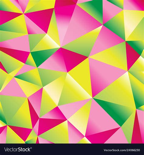 Seamless Beautiful Abstract Geometric Pattern Vector Image