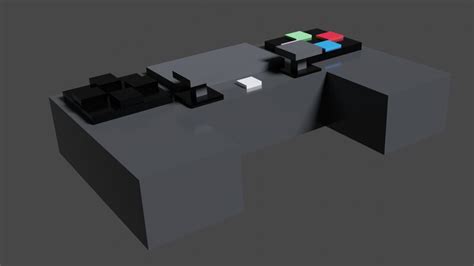 I Made A Minecraft Ps4 Controller In Blender