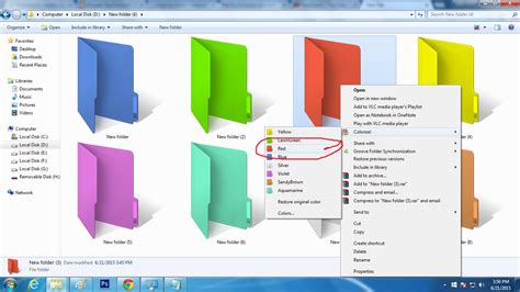 How To Change Folder Icons Colors In Windows Newtechs16