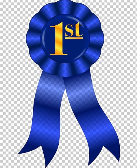 Blue Ribbon Prize Award Png Clipart 1st Award Blue Blue Ribbon