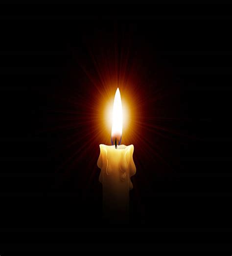 Single Candle Burning Stock Photos Pictures And Royalty Free Images Istock