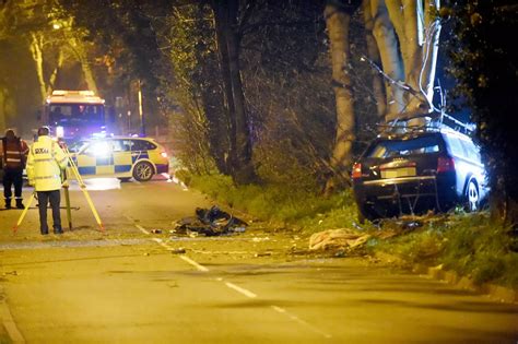 Pictured Two Injured In Horrific Crash In Northfield Birmingham Live