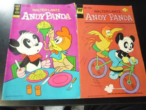 Vintage Andy Panda Gold Key Comic 2 And Whitman Comic 16 12 00 Picclick