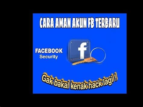 Download dan install script hack fb mod. Cara Mengamankan Akun Facebook terbaru - YouTube