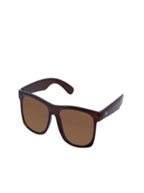 Buy Fastrack Unisex Brown Lens And Brown Square Sunglasses With Uv Protected Lens Sunglasses For