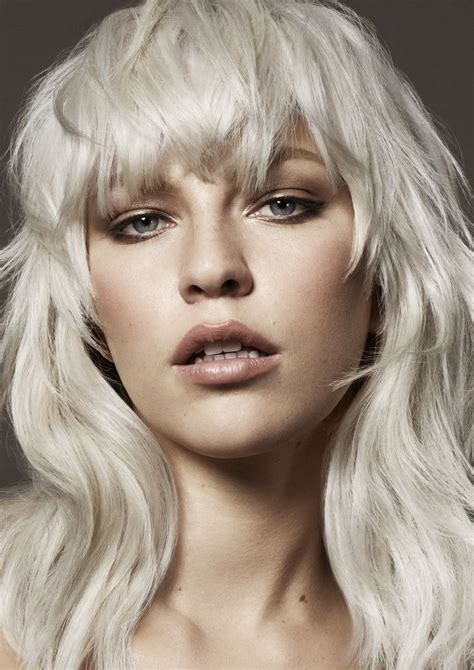 Ultimate Blonde Edgy Hair Edgy Blonde Hair Grey Hair Inspiration