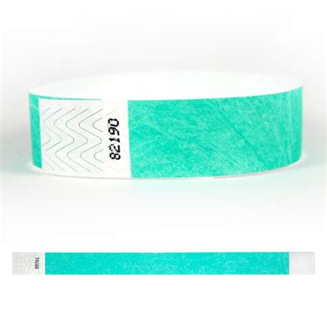Tyvek® Wristband 34 Solid Stock Color W Imprint