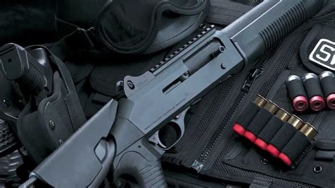 Benelli M4 Tactical Semi Automatic Shotgun For Law Enforcement YouTube