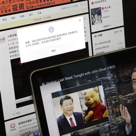 china blocks hbo after john oliver s last week tonight mockery of xi jinping south china