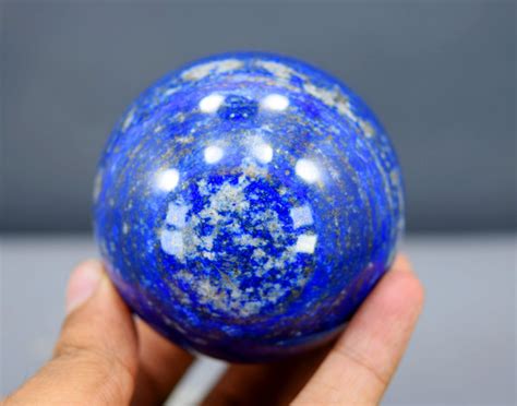 Lapis Lazuli Sphere Ball 568 Gram Huge Size Blue Lapis Lazuli Etsy