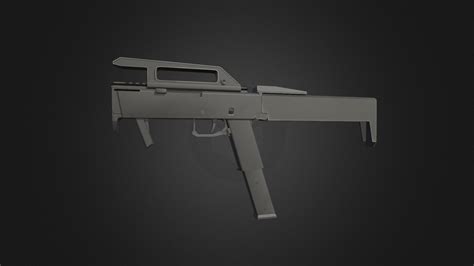 Magpul Fmg 9 Gun Low Poly 3d Model 3d Model By Ahrs E5286fa Sketchfab