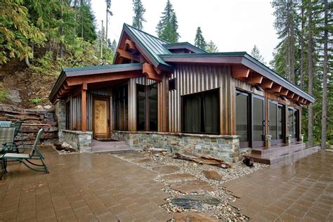 Metal Building Homes Patio Contemporary With Seattle Architect Front