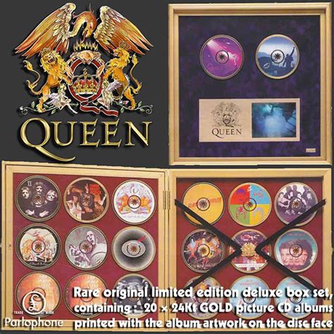 Queen The Ultimate Queen Nl 20 X 24kt Gold Cd Emi Records Ltd