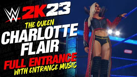 Charlotte Flair Wwe K Entrance Wwe K Charlotte Flair Theme