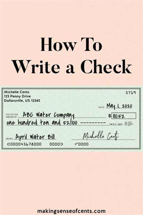 Need To Learn How To Write A Check In This Article Youll Learn How