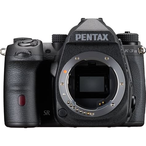 Pentax K 3 Mark Iii Monochrome Dslr Camera 01195 Bandh Photo Video