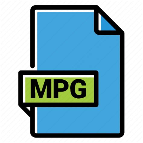 File Format Mpg Icon Download On Iconfinder