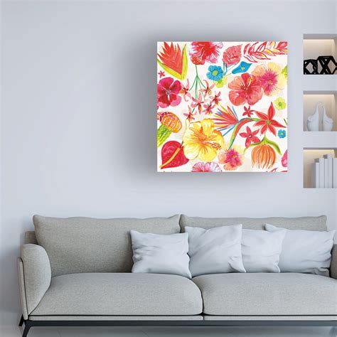 Red Barrel Studio® Tutti Frutti Pattern Ia On Canvas By Farida Zaman