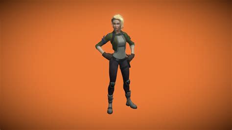 Fortnite Rebirth Soldier Emmy Download Free 3d Model By Astronatee
