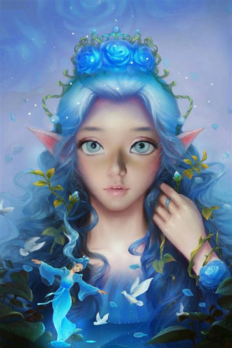 blue elf by nanas99 on deviantart