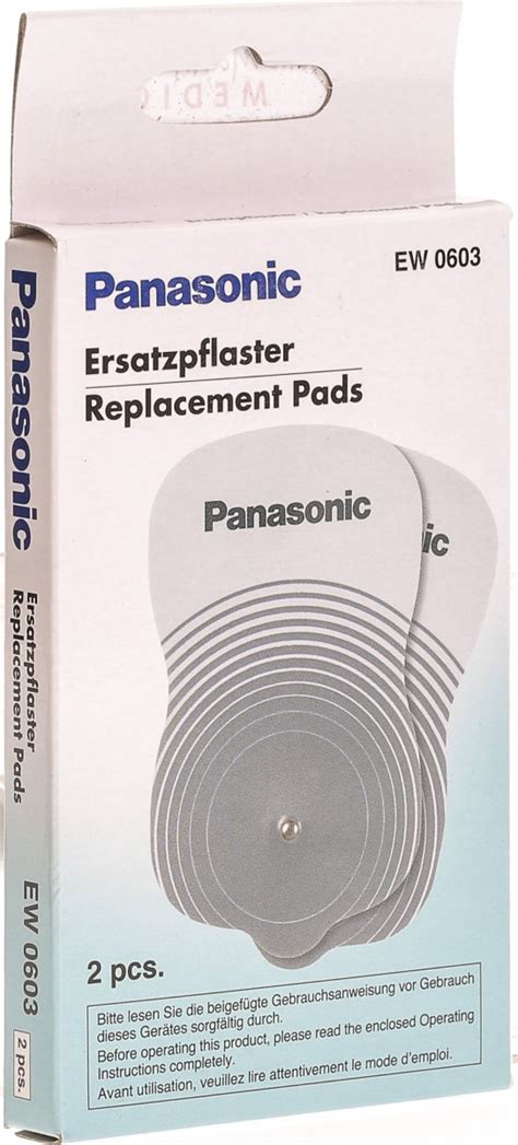 Panasonic Therapy Elektrodenpflaster EW6011 6021 1 Paar In Der Adler
