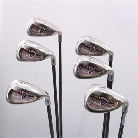 Callaway Big Bertha 6 Ps Iron Set Graphite Womens Ladies Right Handed 65851a Mr Topes Golf
