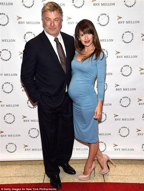 Alec Baldwin In Dapper Suit And Tie As He And Pregnant Wife Hilaria