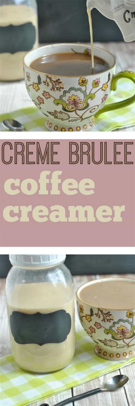 Creme Brulee Coffee Creamer Shugary Sweets