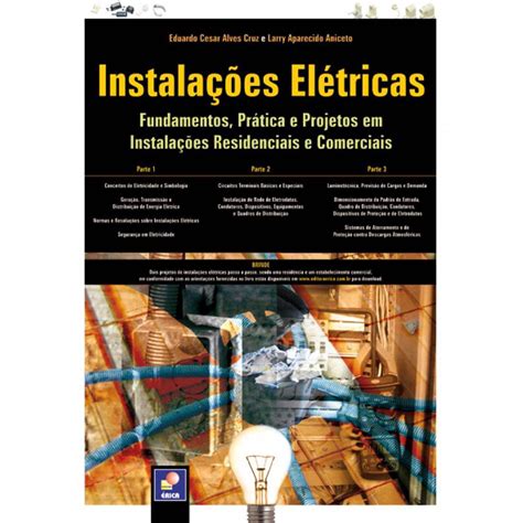 Livro Instalações Elétricas Fundamentos Prática E Projetos Em
