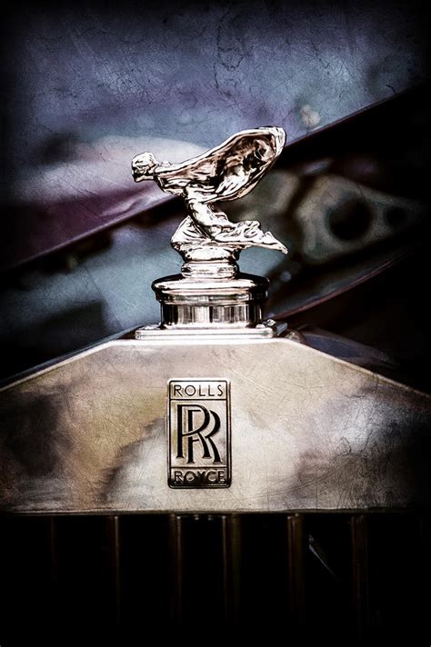 Maybe you would like to learn more about one of these? Rolls-Royce Hood Ornament - Emblem -1068ac Photograph by ...