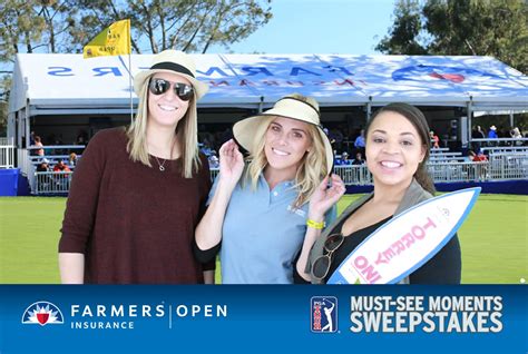 The farmers insurance open is a professional golf tournament on the pga tour, played in the san diego, california, area in the early part of the season known as the west coast swing. Green Screen Photo Booth at Farmers Insurance Open Golf Event